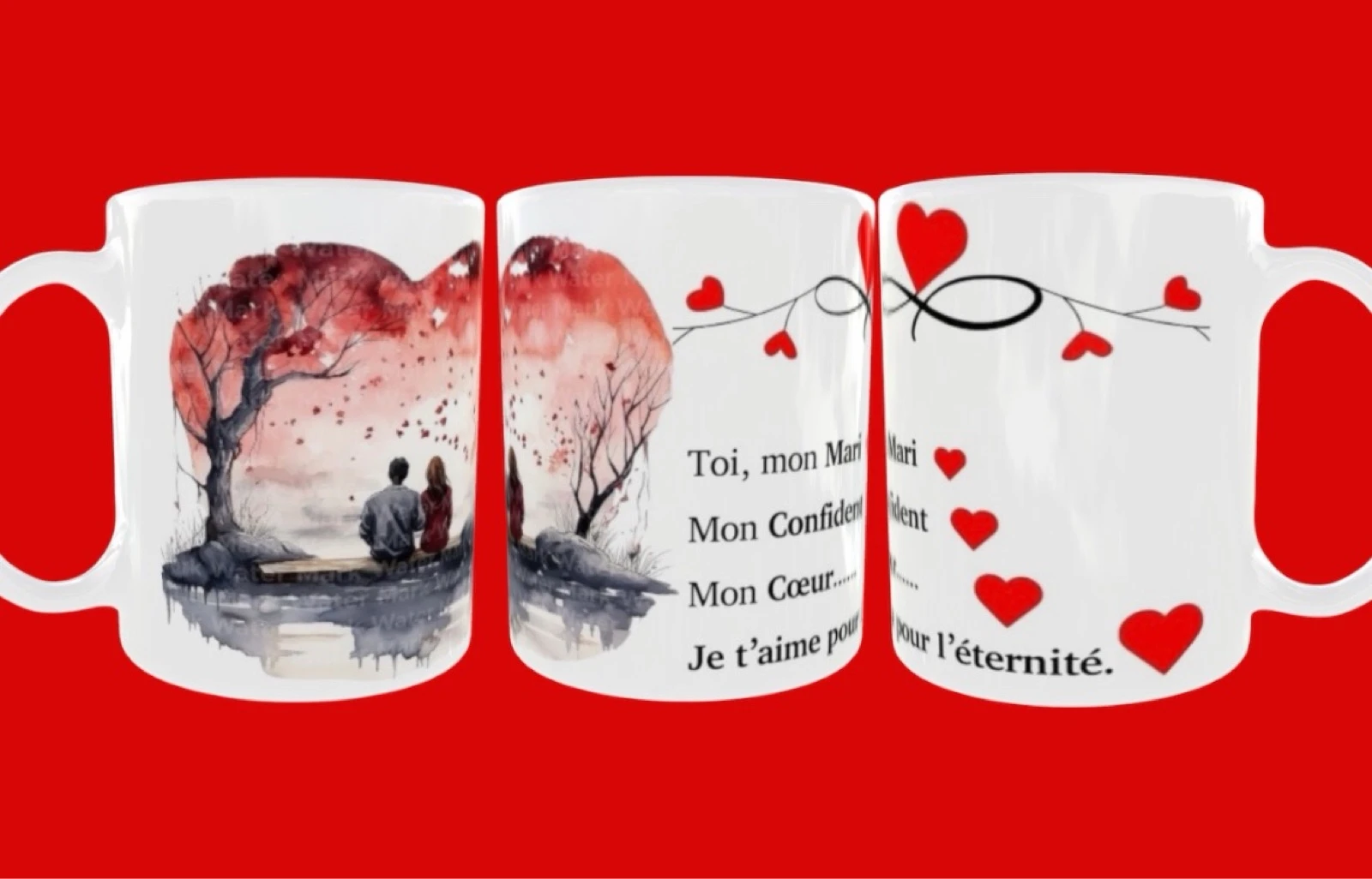 Tasse pour couples 